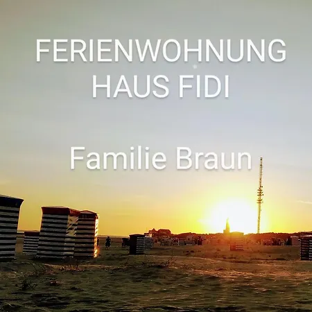 Braun 'haus Fidi' Borkum